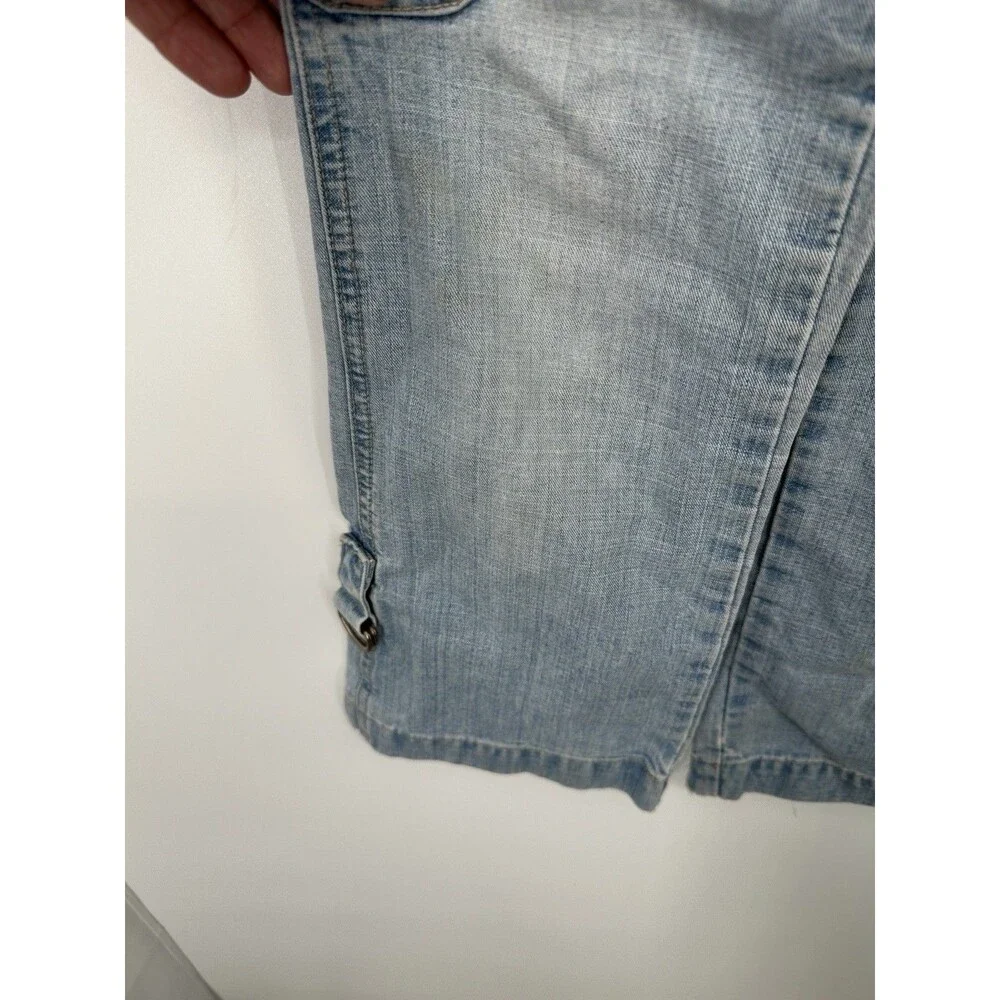 Vintage Old Navy Blue Jeans Straight Leg Carpenter  Overalls‎ Y2K 90's Unisex 6